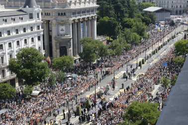 Fotos del segundo día de la visita del papa León XIV a Madrid