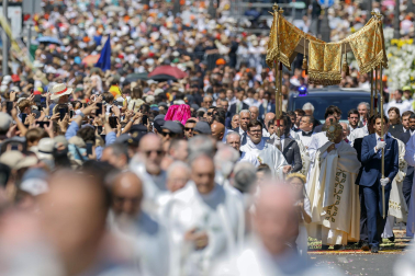 Fotos del segundo día de la visita del papa León XIV a Madrid