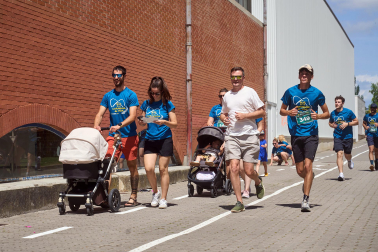 Foto de la II Carrera Caravana de Vida en Zizur Mayor.