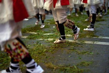 Foto de la procesión del Corpus Christi en Pamplona.