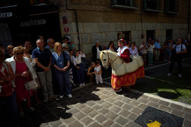 Foto de la procesión del Corpus Christi en Pamplona.