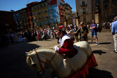 Foto de la procesión del Corpus Christi en Pamplona.