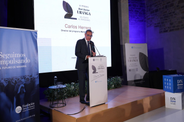Fotos de la entrega del III Premio José Javier Uranga a Carlos Herrera
