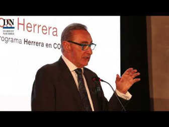 El popular comunicador ha recogido este martes 9 de junio en el Baluarte de Pamplona el galardón que concede la Fundación Diario de Navarra