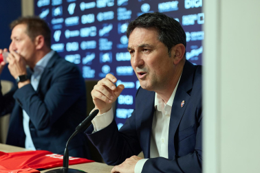 Presentación de Luís Miguel Ramis como nuevo entrenador de Osasuna