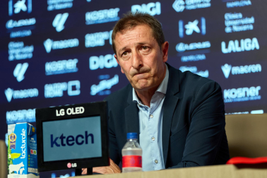 Presentación de Luís Miguel Ramis como nuevo entrenador de Osasuna
