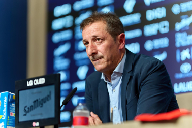 Presentación de Luís Miguel Ramis como nuevo entrenador de Osasuna