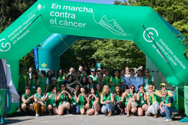 Fotos de la XII Marcha Contra el Cáncer en Pamplona