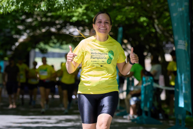 Fotos de la XII Marcha Contra el Cáncer en Pamplona