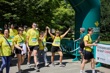 Fotos de la XII Marcha Contra el Cáncer en Pamplona