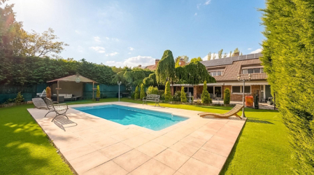 Vivienda unifamiliar con piscina propia en Alzuza