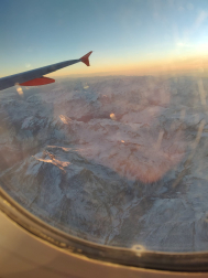 Sobrevolando los Alpes Suizos