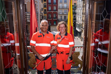 Fotos de los lanzadores del chupinazo de San Fermín 2026, los sanitarios de la subdirección de Urgencias