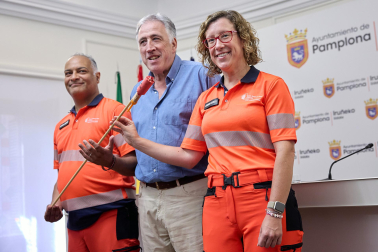 Fotos de los lanzadores del chupinazo de San Fermín 2026, los sanitarios de la subdirección de Urgencias