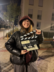 El día a día de Itziar Castro en el Doble Grado en Realización de Proyectos Audiovisuales y Espectáculos + Producción de Foro Europeo