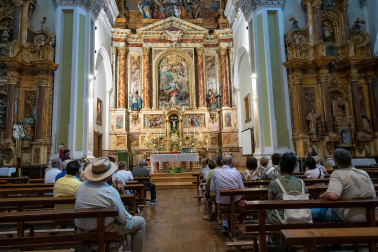 Visita guiada por los atractivos barrocos de Villafranca durante la presentación del número 83 de la revista 'Conocer Navarra'