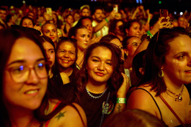 El pabellón Navarra Arena acogió este viernes, 19 de junio, el concierto de 'La reina del Flow'