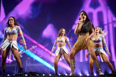 El pabellón Navarra Arena acogió este viernes, 19 de junio, el concierto de 'La reina del Flow'