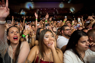 El pabellón Navarra Arena acogió este viernes, 19 de junio, el concierto de 'La reina del Flow'