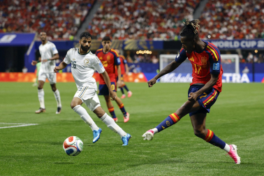 Galería de fotos del partido España 4-0 Arabia Saudí
