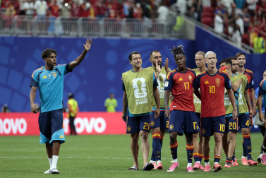 Galería de fotos del partido España 4-0 Arabia Saudí