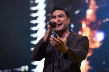 Fotos del concierto de Carlos Rivera en el Navarra Arena