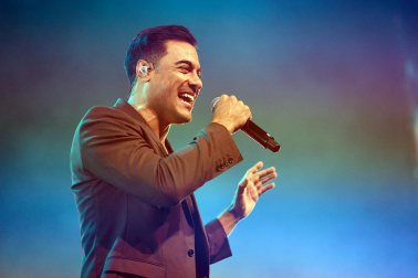 Fotos del concierto de Carlos Rivera en el Navarra Arena