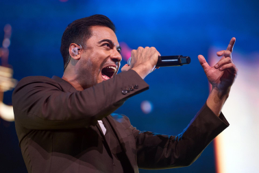 Fotos del concierto de Carlos Rivera en el Navarra Arena