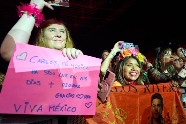 Fotos del concierto de Carlos Rivera en el Navarra Arena