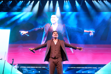 Fotos del concierto de Carlos Rivera en el Navarra Arena