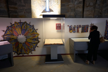 Fotos de la muestra 'Romanz. En lengoage de Navarra' en el Archivo de Navarra