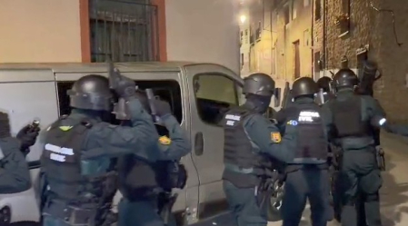 Vídeo de la operación de la Guardia Civil de siete robos con fuerza en establecimientos hosteleros en la Merindad de Olite