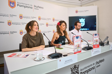 Foto de la presentación del programa de San Fermín 2026.