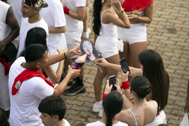 Fotos del chupinazo de fiestas de Barañáin 2026