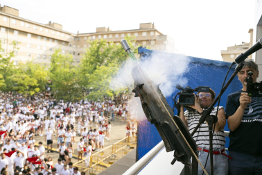 Fotos del chupinazo de fiestas de Barañáin 2026