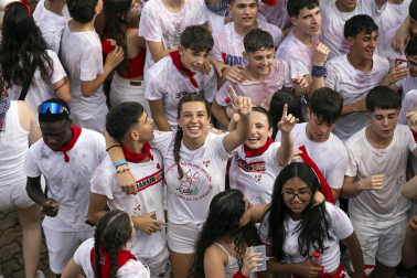 Fotos del chupinazo de fiestas de Barañáin 2026