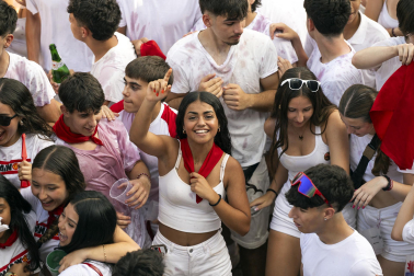 Fotos del chupinazo de fiestas de Barañáin 2026