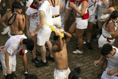 Fotos del chupinazo de fiestas de Barañáin 2026