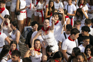 Fotos del chupinazo de fiestas de Barañáin 2026