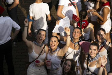 Fotos del chupinazo de fiestas de Barañáin 2026