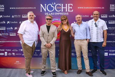 El hotel Tres Reyes acogió este miércoles, 24 de junio, 'La noche de las empresas' organizada por Diario de Navarra