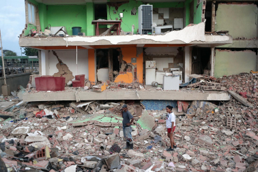 Fotos de los destrozos tras los fuertes terremotos en Venezuela