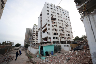 Fotos de los destrozos tras los fuertes terremotos en Venezuela