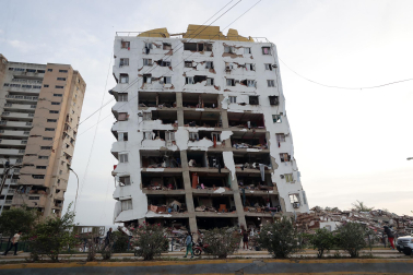 Fotos de los destrozos tras los fuertes terremotos en Venezuela