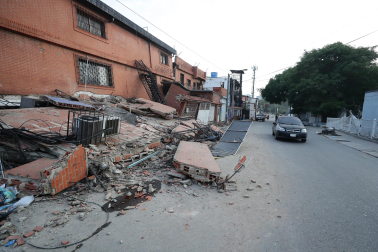 Fotos de los destrozos tras los fuertes terremotos en Venezuela