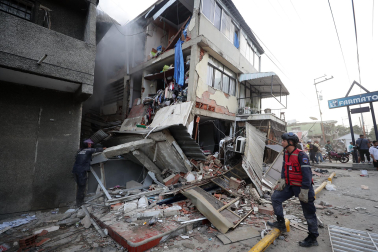 Fotos de los destrozos tras los fuertes terremotos en Venezuela