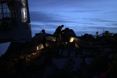 Fotos de los destrozos tras los fuertes terremotos en Venezuela