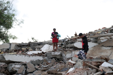 Fotos de los destrozos tras los fuertes terremotos en Venezuela
