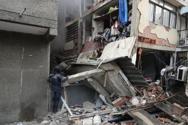 Fotos de los destrozos tras los fuertes terremotos en Venezuela