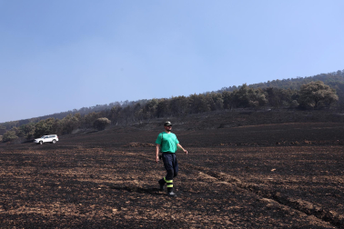incendio en Ezcabarte